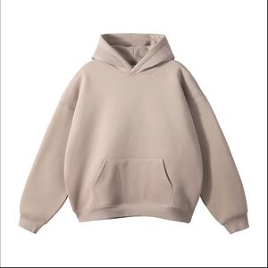 Sweat-shirts oversize de couleur unie, poids lourd 400 GSM, mode, ample, épais, uni - Product Image 1