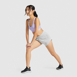 Pantalones cortos para mujer Gimnasio Pantalones cortos de baloncesto de lana de algodón para mujer Suministro al por mayor para trotar y correr de verano - Product Image 2