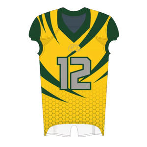 Haute qualité personnalisé Football américain uniforme ensemble garçons surdimensionné jeunesse collège formation maillot court respirant grande taille - Product Image 3