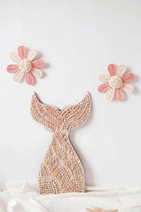 Venta al por mayor 2023 para decoración de vivero de flores de ratán vivero Rosa hecho a mano de Vietnam - Product Image 6