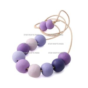 Du fabricant indien SCI nouveauté 2023 meilleure vente collier de perles en résine collier de perles en résine colorée - Product Image 2