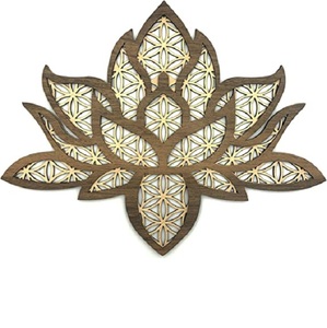 MS-Decoración de pared para el hogar, arte decorativo de Metal con flores para oficina, sala de estar, dormitorio, interior y exterior - Product Image 3