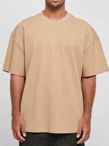 T-shirt décontracté à manches courtes surdimensionné 100% coton pour hommes 300G chemises personnalisées lourdes - Product Image 5