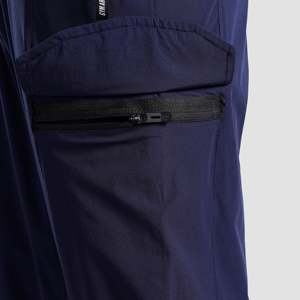 Excel 100% Cotton Trousers Navy-Oversized Formal Jogging Style Customized Logo Zippers Decoration XL 6XL Sizes Straight Colored - Product Image 6