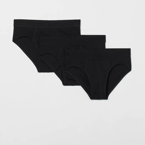 Calzoncillos bóxer de algodón orgánico para hombres jóvenes, nuevo logotipo personalizado, su propia marca, ropa interior sexy - Product Image 1