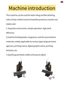 İnce kitaplarda sipariş kitapları, dergiler ve promosyon malzemeleri saklamak için kullanılan CQT-5 zımba makinesi - Product Image 3