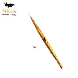 NQLASH — outils de levage de cils, couleur bleue, nouveau Style, fabricant, pointe pointue en acier inoxydable, Logo personnalisé, pince à épiler, - Product Image 6