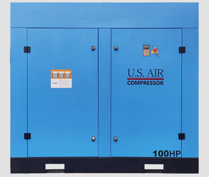 Compresor de aire industrial de 100 HP, dos etapas, 460-600 voltios, 520 CFM, en venta - Product Image 4