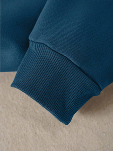 Sudadera personalizada de mezcla de poliéster/algodón para hombre, transpirable, antiarrugas, de secado rápido, con estampado de logotipo personalizado OEM para invierno - Product Image 4