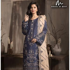 ผ้าคอตตอนผ้าพอปลินพิมพ์ลายดอกไม้ลำลองของผู้หญิงผ้านุ่มระบายอากาศได้ดีชุดเครื่องนอนผ้าป้องกันแสงแดดสำหรับการตัดเย็บแบบทำมือ - Product Image 6