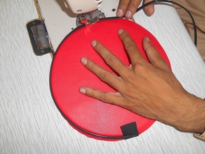 หมวกขนสัตว์เจ้าหน้าที่พร้อมตราและหมวกปักสีขาวแถวเดียว - Product Image 4