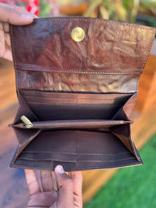 Hand Tooled Leather <b>Wallet</b> for Women Genuine Leather Vintage Long <b>Wallet</b> Western Floral Credit <b>Card</b> Phone <b>Wallets</b> Cowhide Clutch - Product Image 6