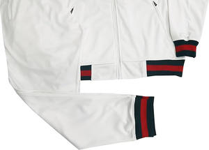 Nuevo producto RTS, chándal personalizado, conjunto de chándal transpirable de gran tamaño, pantalones para correr de poliéster, conjunto de chándal de nailon - Product Image 4