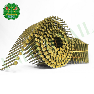 Clavos de bobina de acero con vástago liso/tornillo para proyectos al aire libre Acabado de tamaño personalizado y precios competitivos para pistola de aire de Vietnam - Product Image 6