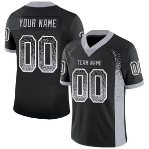 Ropa deportiva transpirable de secado rápido unisex, camiseta de fútbol americano de diseño personalizado, la mejor camiseta de fútbol de talla grande, OEM al por mayor - Product Image 1