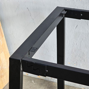 Patas de Mesa Metálicas de Estilo Industrial Aton Concept 1600x800mm para Comedor, Cocina, Mobiliario de Hospital, Ensambladas HCAT008, Patas de Banco - Product Image 5