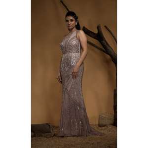 Vestido de Noche de Alta Calidad para Mujer con Tela Suave, Vestido Formal para Mujer, Tiendas de Boutique y Minoristas de Proveedor Indio - Product Image 1