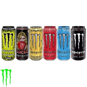 Bebidas Energéticas M-onster en Latas Originales de 500 ml, Diferentes Sabores Frescos / Bebida Energética al por Mayor - Product Image 1
