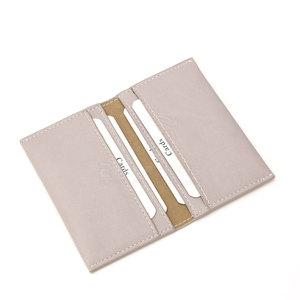 Porte-cartes de visite en cuir véritable de haute qualité, best-seller 2025, multifonctionnel, design personnalisable, léger, fabriqué au Pakistan - Product Image 4