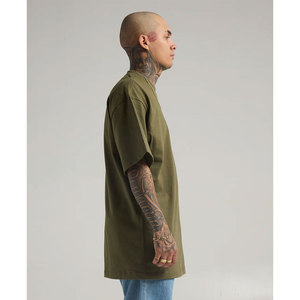 Shaka Wear Adult Max Heavyweight Camiseta con estilo Camiseta casual Lisa Camiseta transpirable suelta - Product Image 3