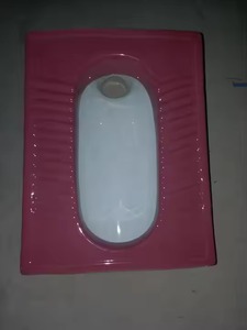 Sartén de inodoro de tamaño estándar indio: Sequía Magenta Borgoña en cuclillas Orisa Pan-Precio más bajo WC Venta de inodoro de baño en África - Product Image 3