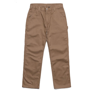 Pantalon chino en gabardine de coton extensible long pour homme, sur mesure, de haute qualité, vente en gros - Product Image 1