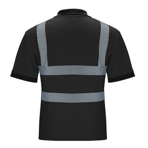 เสื้อเชิ้ตแขนสั้นสำหรับผู้ชายเสื้อโพลีสีพื้นสำหรับใส่ทำงานลำลองสีล้วนสำหรับฤดูใบไม้ผลิ - Product Image 5
