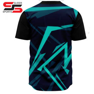 Maillot de baseball respirant pour hommes Design uniforme sublimé uniforme de baseball softball boutonné pour jeunes avec logo personnalisé - Product Image 6