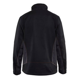 Veste de travail imperméable coupe-vent en softshell à capuche camouflage avec logo personnalisé pour homme - Product Image 4