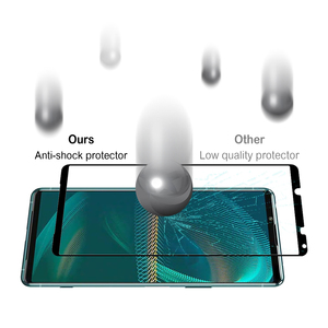 Proteggi schermo per <span class=keywords><strong>Smartphone</strong></span> in vetro temperato Anti-esplosione antigraffio Anti-impronta per telefono cellulare per <span class=keywords><strong>Sony</strong></span> <span class=keywords><strong>Xperia</strong></span> 5 III - Product Image 3