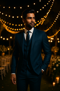 Vải taffeta dệt cao cấp cho bộ đồ sherwani jodhpuri | Trang phục dân tộc cho Nam/nữ | Chất liệu phù hợp với đám cưới 3 mảnh | OEM - Product Image 2