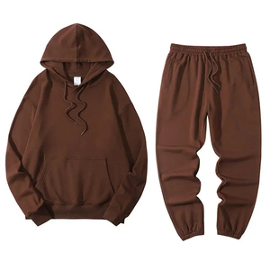 Chándales Deportivos Casuales de Algodón con Capucha para Hombre, Venta al por Mayor de Fábrica, con Logotipo Personalizado, Transpirables y de Secado Rápido, para Invierno - Product Image 3
