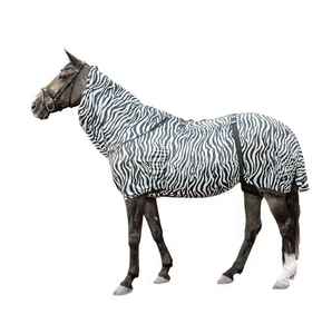 Housse d'hiver 2026 100% polyester imperméable pour cheval avec doublure en nylon, légère, pour toutes les saisons - Product Image 2