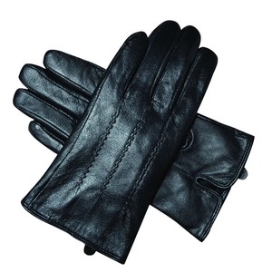 Wholesale Hot Selling Winter Leather Gloves Daily Life Soft Genuine Sheepskin Leather Gloves Factory Offer Cheap Price - Product Image 4