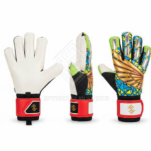 Gants de gardien de but professionnels en latex léger de haute qualité avec surface de préhension améliorée et protection des doigts pour l'entraînement quotidien - Product Image 3