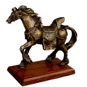 Nouveau Design bas prix décorations intérieures de noël décor de table Animal cheval Statues pour la décoration de la maison - Product Image 1