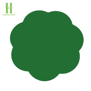 BEST SELLER OEM Lacquer <b>Placemat</b> Handpainted Lacquer Serving Tray Scalloped Tray Table Centerpieces Decoration Handmade - Product Image 4