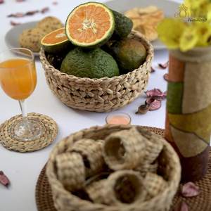 Cesta de agua para cuencos de frutas, cestas de almacenamiento de alimentos respetuosas con el medio ambiente, tejidas, anidadas - Product Image 6