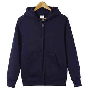 Vente chaude Nouveaux Hommes OEM Conception Solide Motif Lourd Hiver Dernière Conception Entièrement Personnalisé Doux Respirant Fermeture Éclair Hoodies - Product Image 1