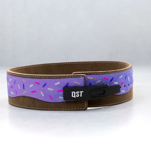 Adjustable Cowhide Non-Slip Lever Buckle Lifting <b>Belt</b> for Professional <b>Powerlifting</b> & Bodybuilding Gym Workouts - Product Image 1