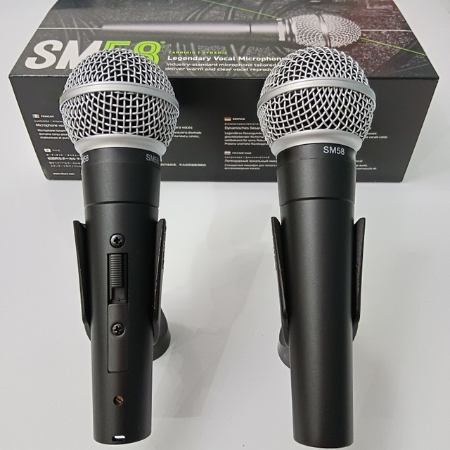 SM58S Condenser Cardioid Handheld Metal Professional Wired Moving Coil Playing Singing Anchor Live Broadcast Microphone Imported