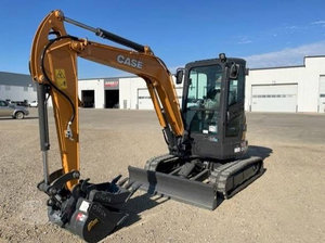 Mini-excavatrice d'occasion haute puissance CX37C avec cabine, joystick auxiliaire bidirectionnel à deux vitesses, bras proportionnel long - Product Image 3