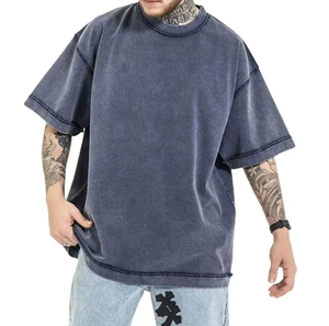 Vente en gros T-shirt unisexe à manches courtes 100% coton avec logo imprimé personnalisé T-shirts surdimensionnés pour hommes séchage rapide léger tricoté numérique - Product Image 3