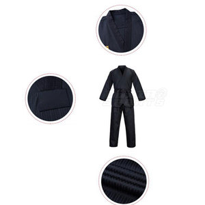 Uniforme de Taekwondo ligero con cinturón Ideal para entrenamiento y competiciones Conjunto de uniforme de Taekwondo de algodón duradero - Product Image 6