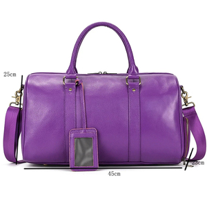 OEM ODM Custom Logo <b>Weekender</b> Overnight <b>Bag</b> Waterproof Leather Large <b>Bag</b> <b>Travel</b> Tote Duffel <b>Bag</b> for Men <b>Women</b> - Product Image 6