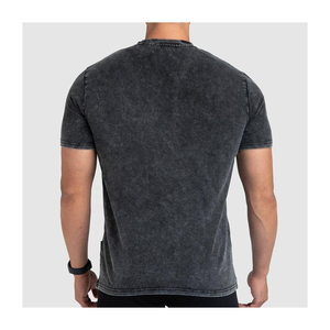 T-shirt en coton uni de qualité supérieure pour homme, tissu doux de haute qualité, logo personnalisé OEM - Product Image 2