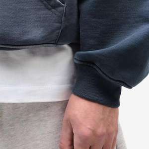 Sudadera suave de alta calidad, sudaderas con capucha estampadas, sudaderas personalizables para mujer, sudaderas con capucha con hombros caídos lavados con ácido para mujer - Product Image 6