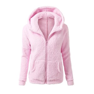 2025 hiver chaud en peluche sweat pull à manches longues à capuche veste manteau idéal pour les hivers frais 100% coton tailles XXS à XXL - Product Image 1