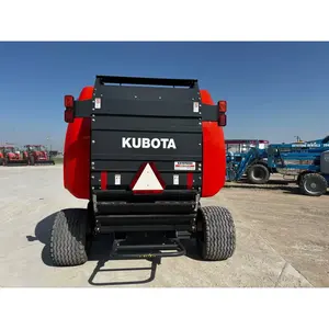 2015 Kubota BV4160 Round Hay <b>Baler</b> Used Farm Equipment with Motor and Engine Core Components - Product Image 2