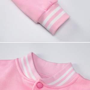 Chaqueta universitaria OEM para mujer, nuevo diseño cómodo, transpirable, nuevo estilo, venta al por mayor, chaquetas personalizadas para mujer - Product Image 5